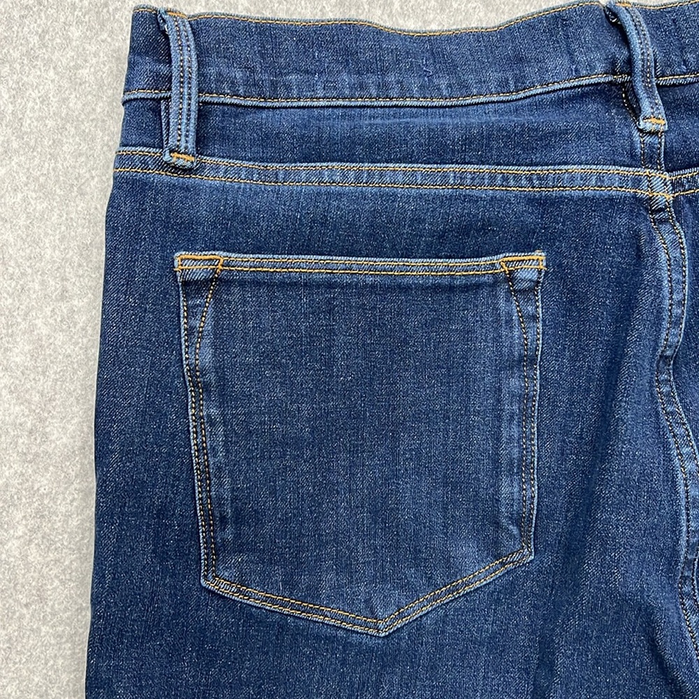 Frame Womens 32x25 Le High Skinny Ankle Henning Style LHSK949 Blue Denim Jeans - Picture 3 of 14